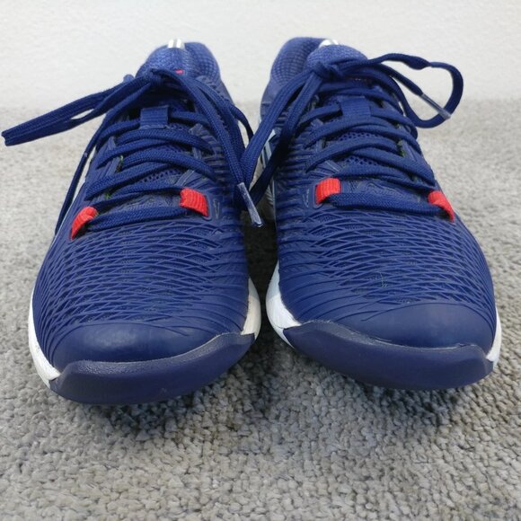 ASICS Solution Speed FlyteFoam 2 Womens Size 6.5 Tennis Shoes Blue Low Top - Picture 7 of 11